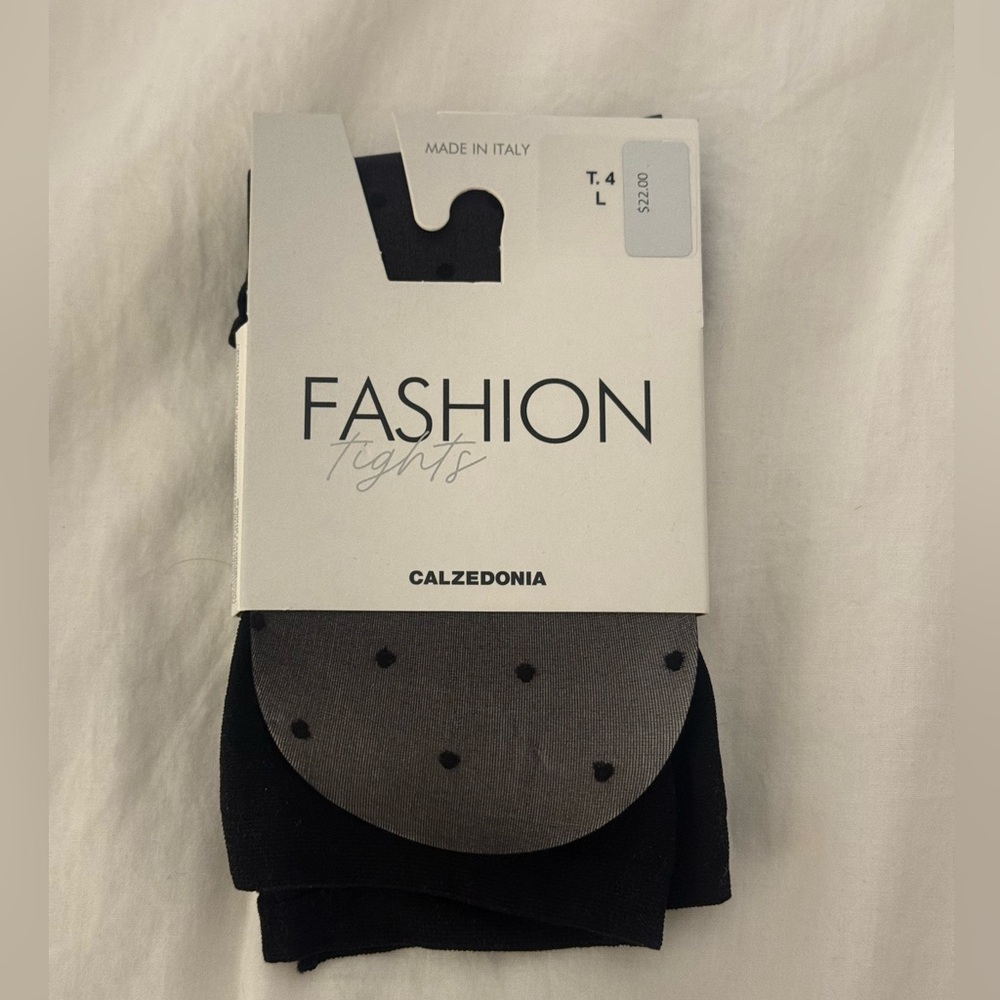 Calzedonia Black Polka Dot Tights